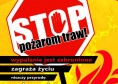 Apel pszczyńskich strażaków - STOP pożarom traw 